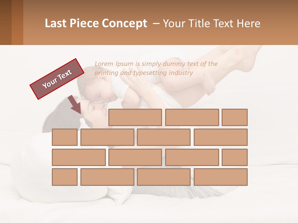 Mom With Baby PowerPoint Template