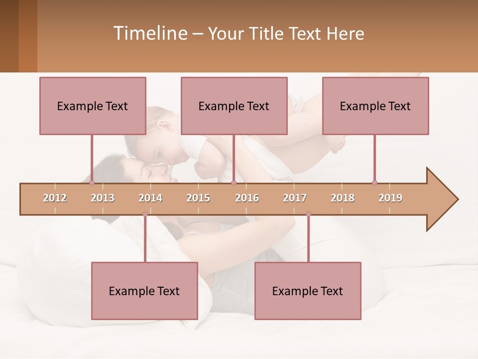 Mom With Baby PowerPoint Template