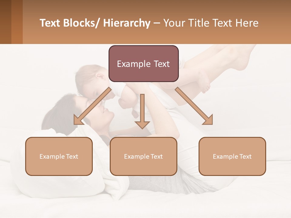 Mom With Baby PowerPoint Template