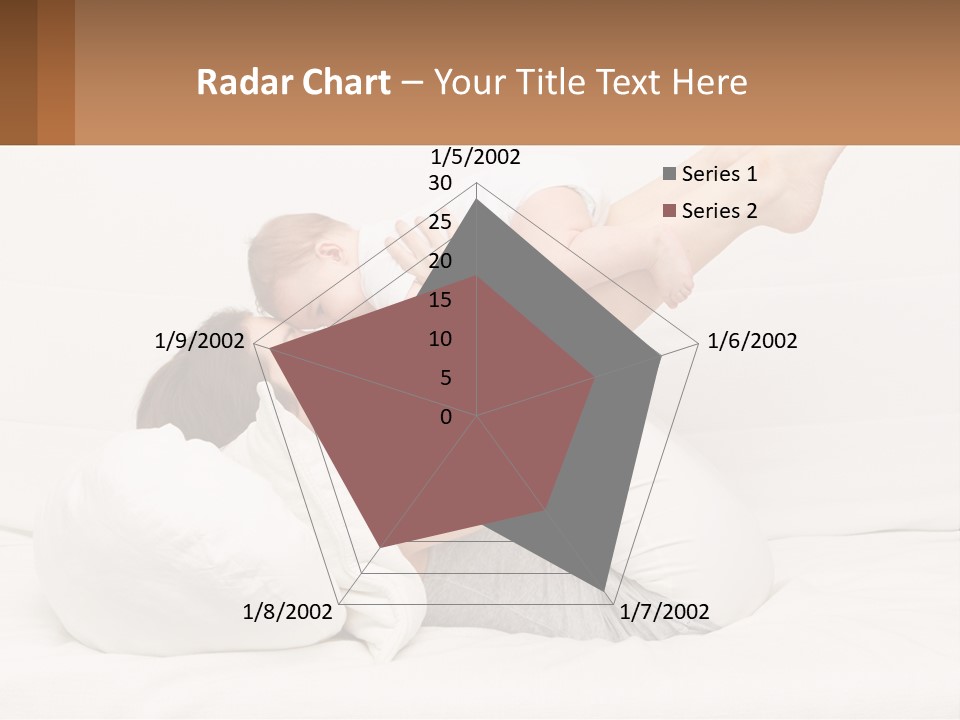 Mom With Baby PowerPoint Template