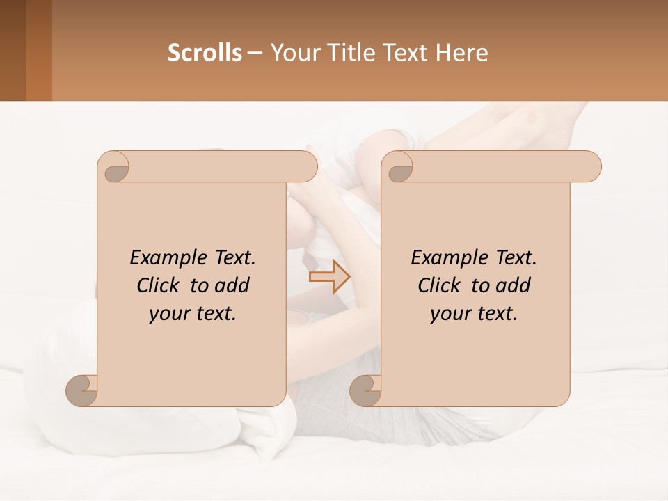 Mom With Baby PowerPoint Template