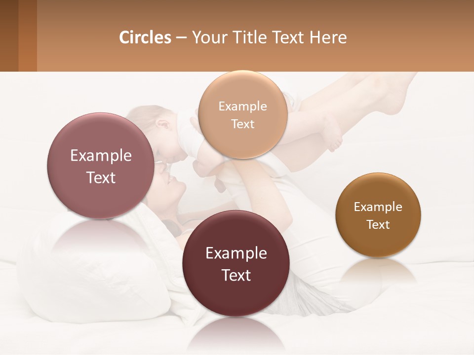 Mom With Baby PowerPoint Template