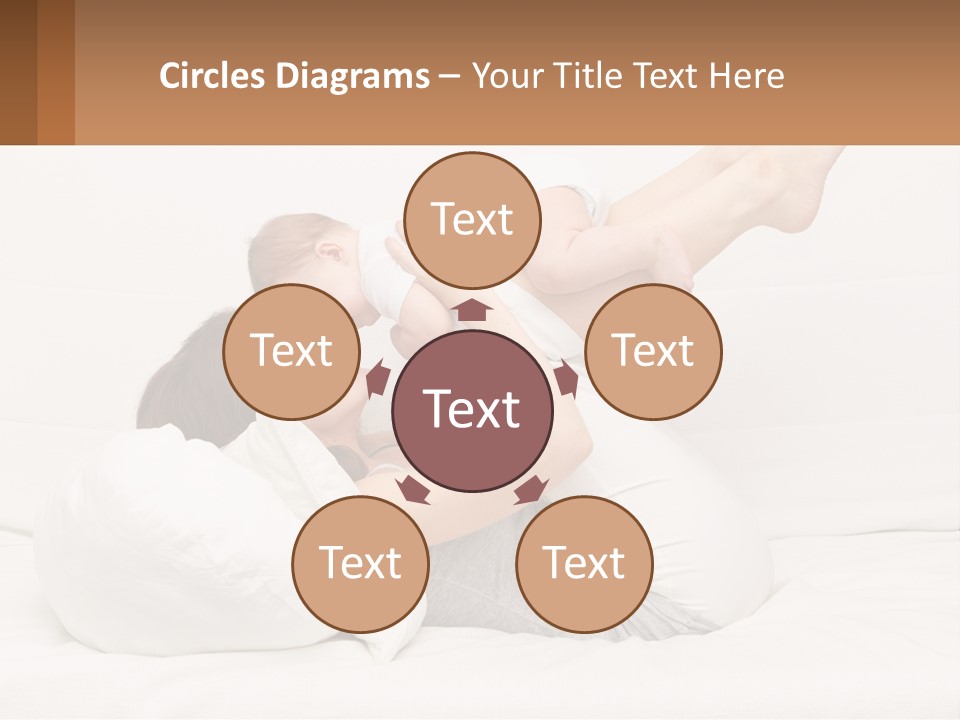 Mom With Baby PowerPoint Template