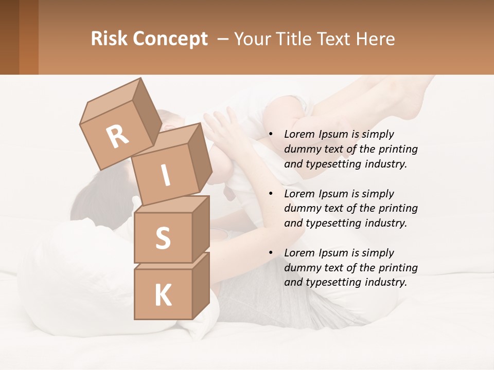 Mom With Baby PowerPoint Template