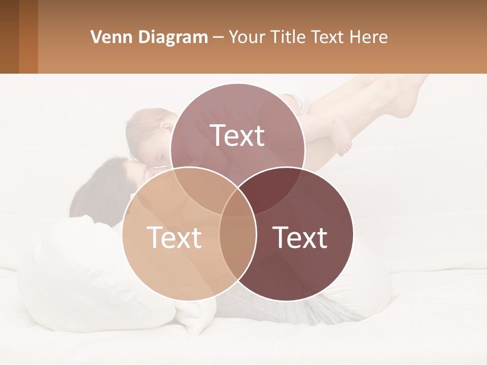 Mom With Baby PowerPoint Template