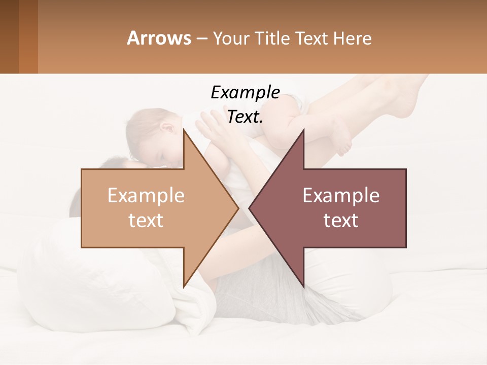 Mom With Baby PowerPoint Template