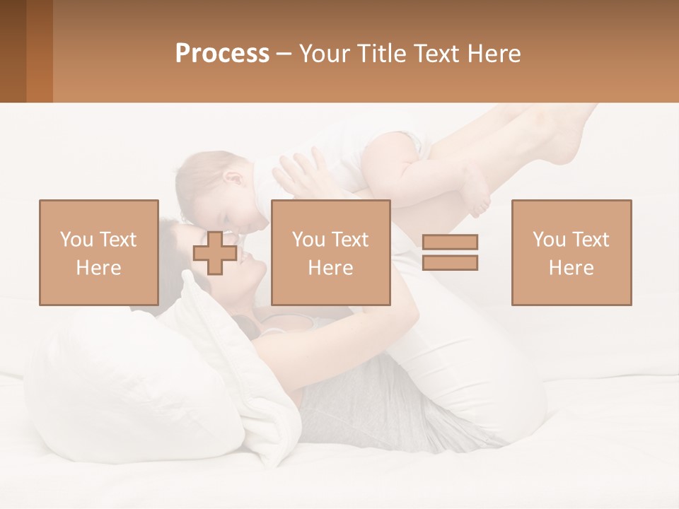 Mom With Baby PowerPoint Template