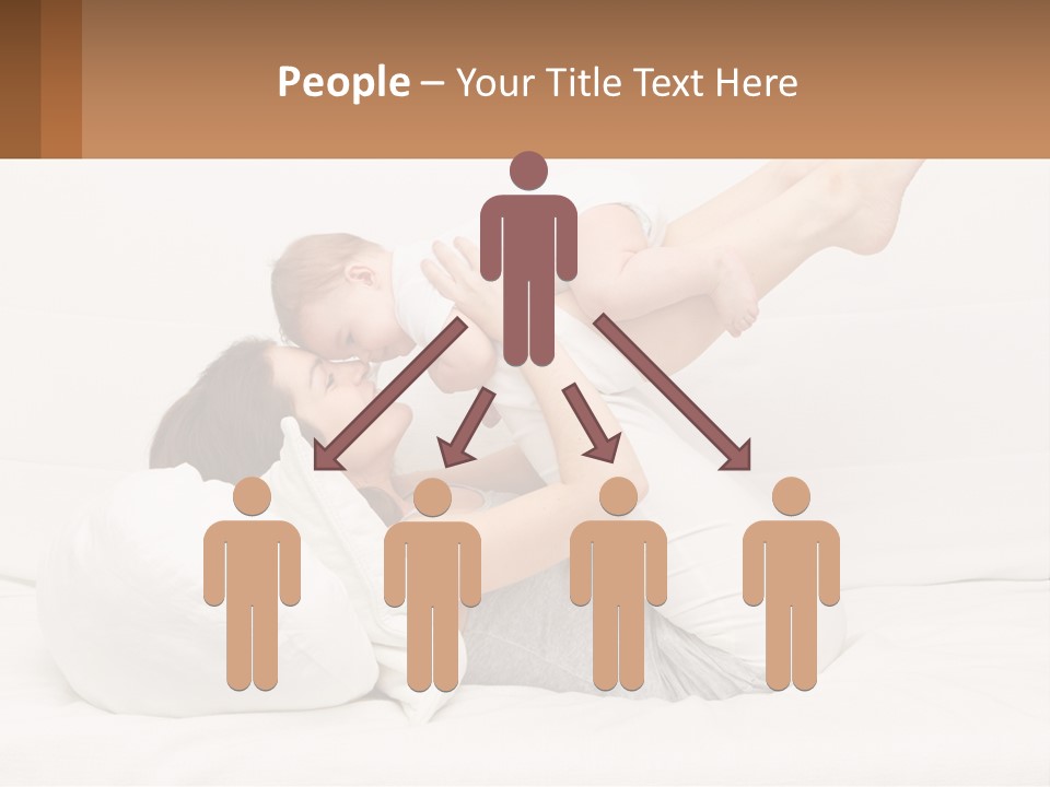 Mom With Baby PowerPoint Template