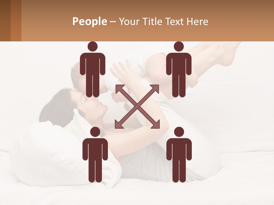 Mom With Baby PowerPoint Template