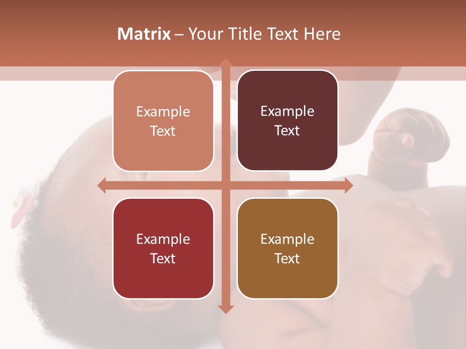 Mom With Baby PowerPoint Template