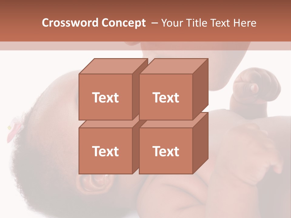 Mom With Baby PowerPoint Template