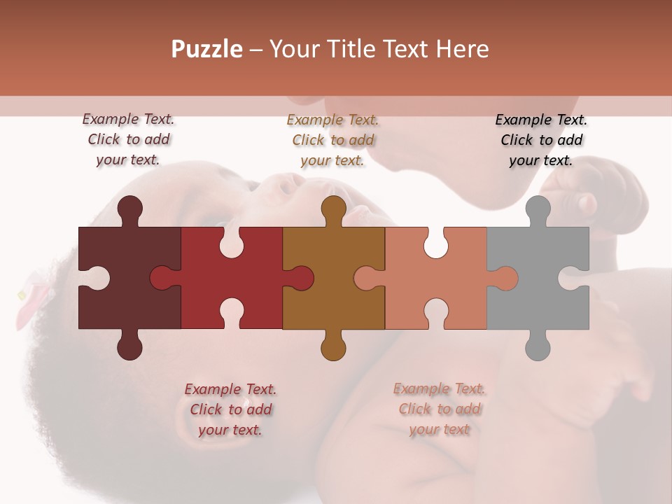 Mom With Baby PowerPoint Template