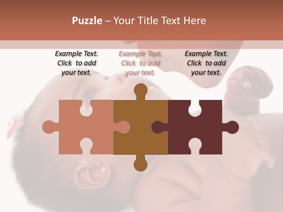 Mom With Baby PowerPoint Template