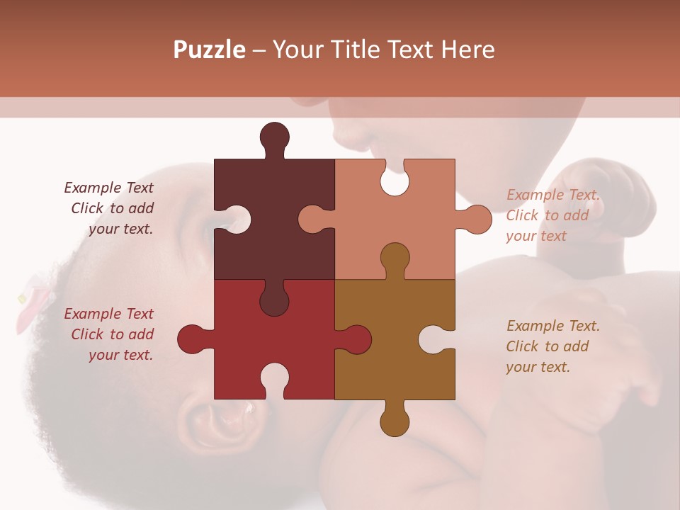 Mom With Baby PowerPoint Template