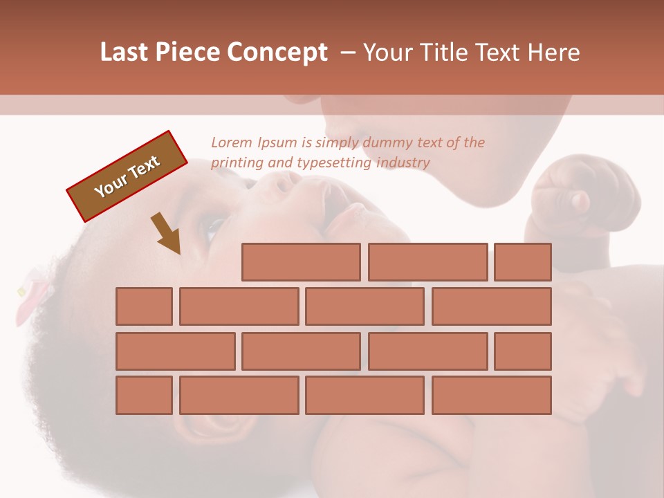 Mom With Baby PowerPoint Template