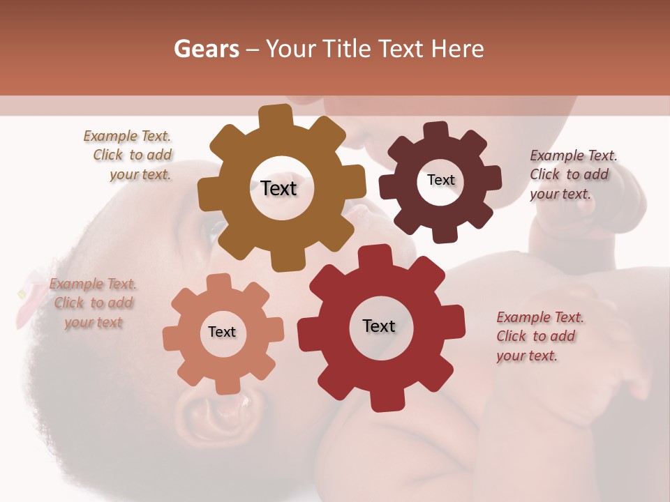 Mom With Baby PowerPoint Template