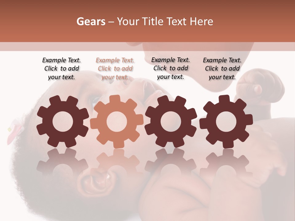 Mom With Baby PowerPoint Template