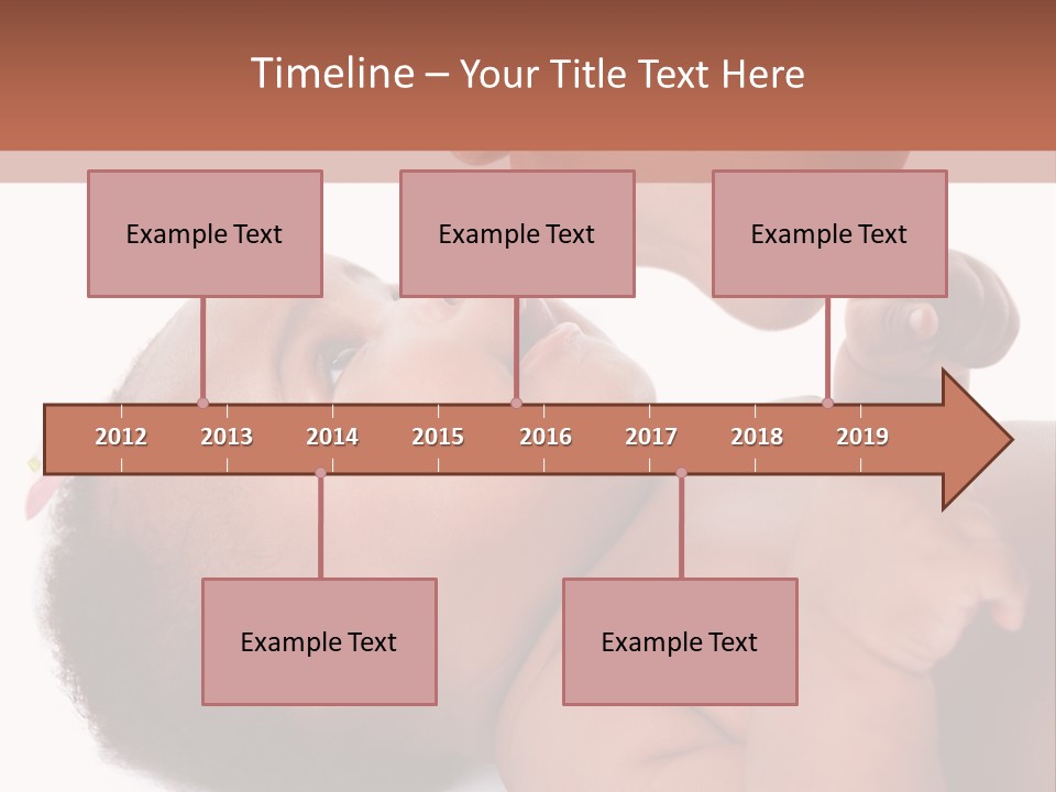 Mom With Baby PowerPoint Template