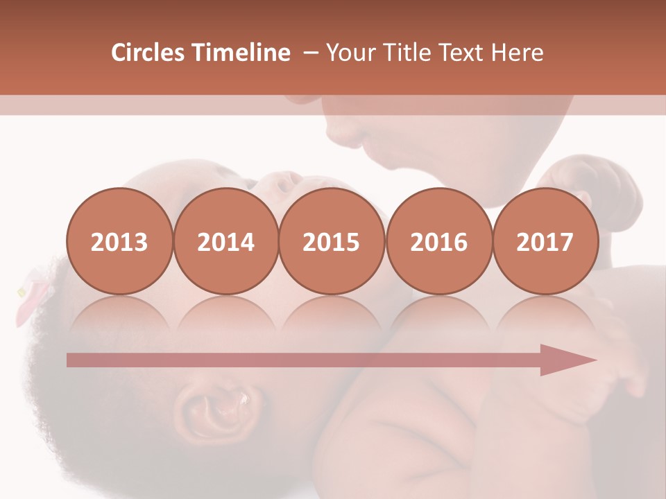 Mom With Baby PowerPoint Template