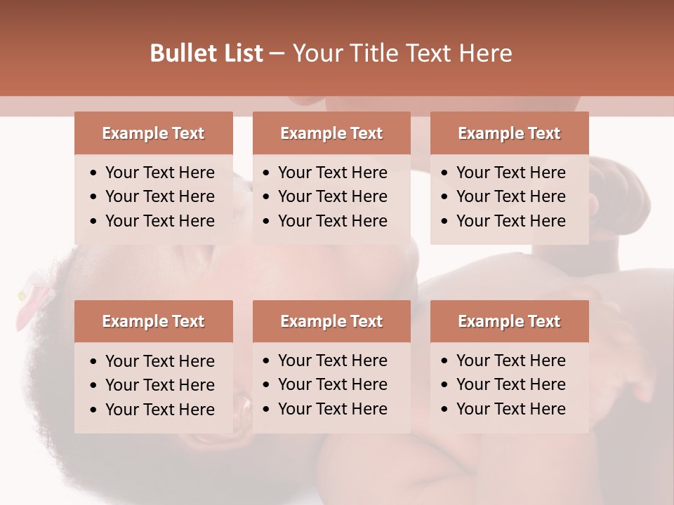 Mom With Baby PowerPoint Template