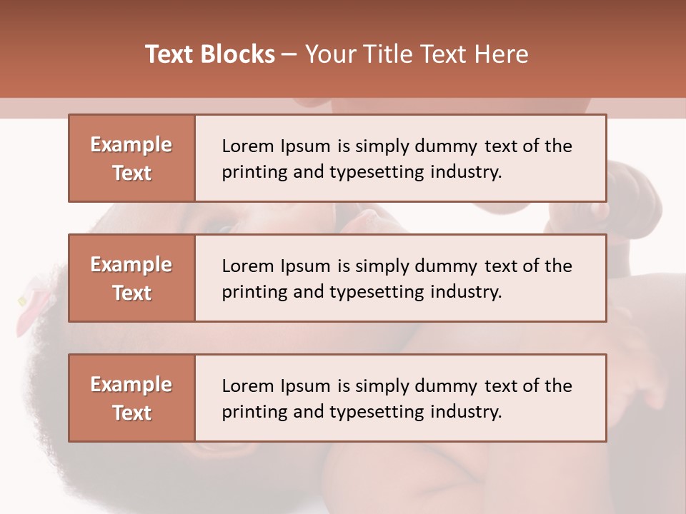 Mom With Baby PowerPoint Template