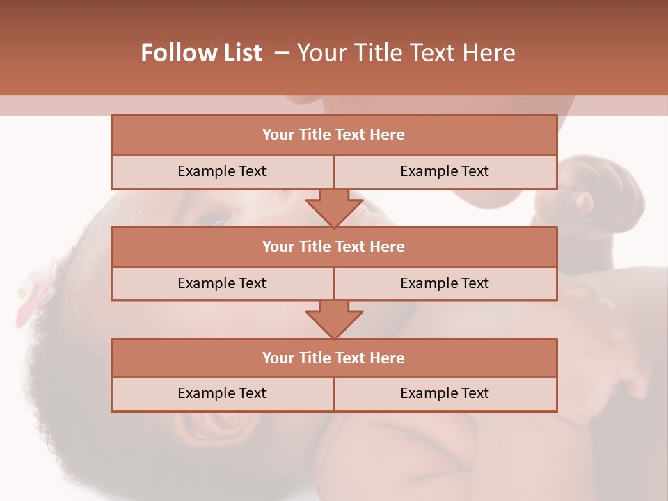 Mom With Baby PowerPoint Template