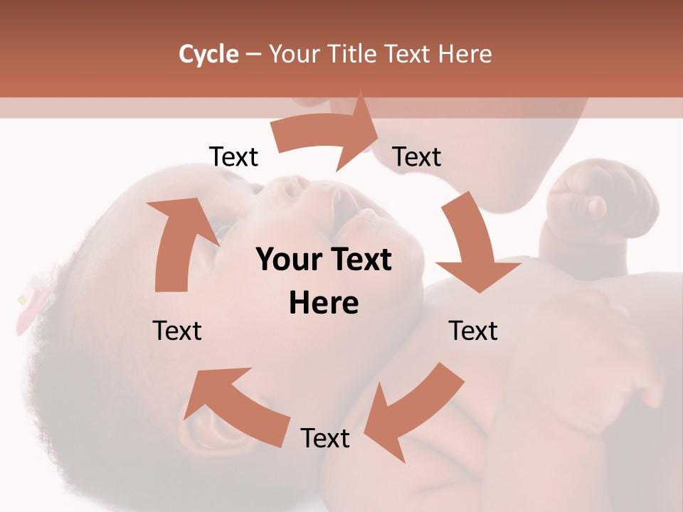 Mom With Baby PowerPoint Template