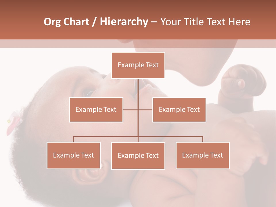 Mom With Baby PowerPoint Template