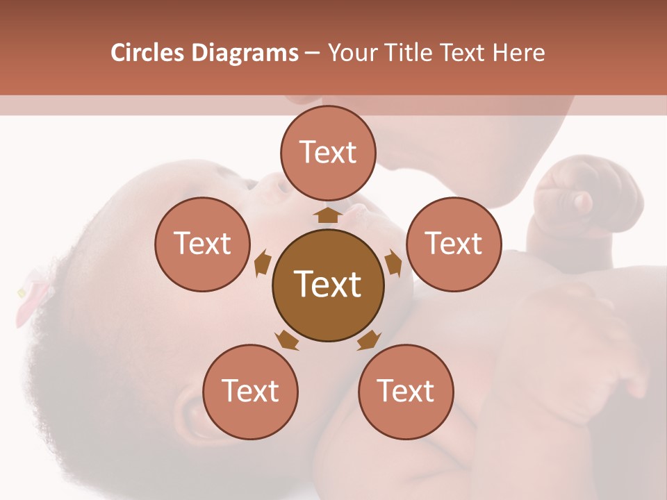 Mom With Baby PowerPoint Template