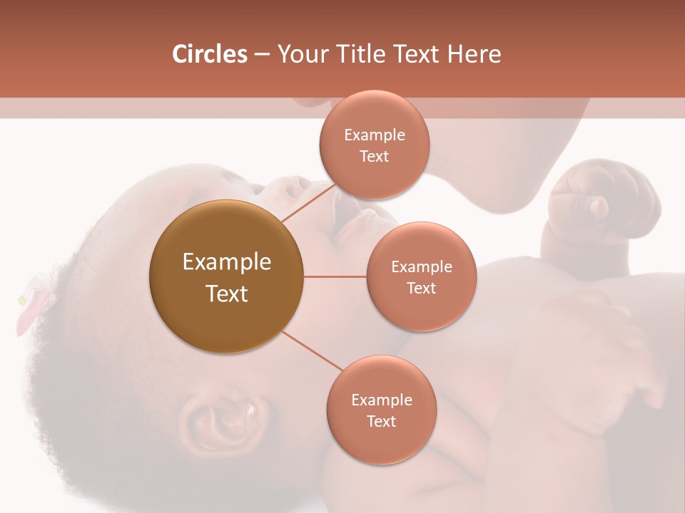 Mom With Baby PowerPoint Template