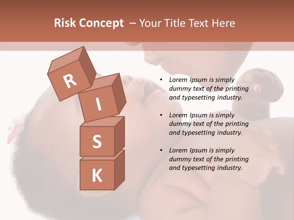 Mom With Baby PowerPoint Template