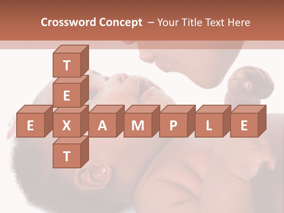 Mom With Baby PowerPoint Template