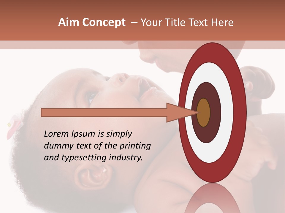 Mom With Baby PowerPoint Template