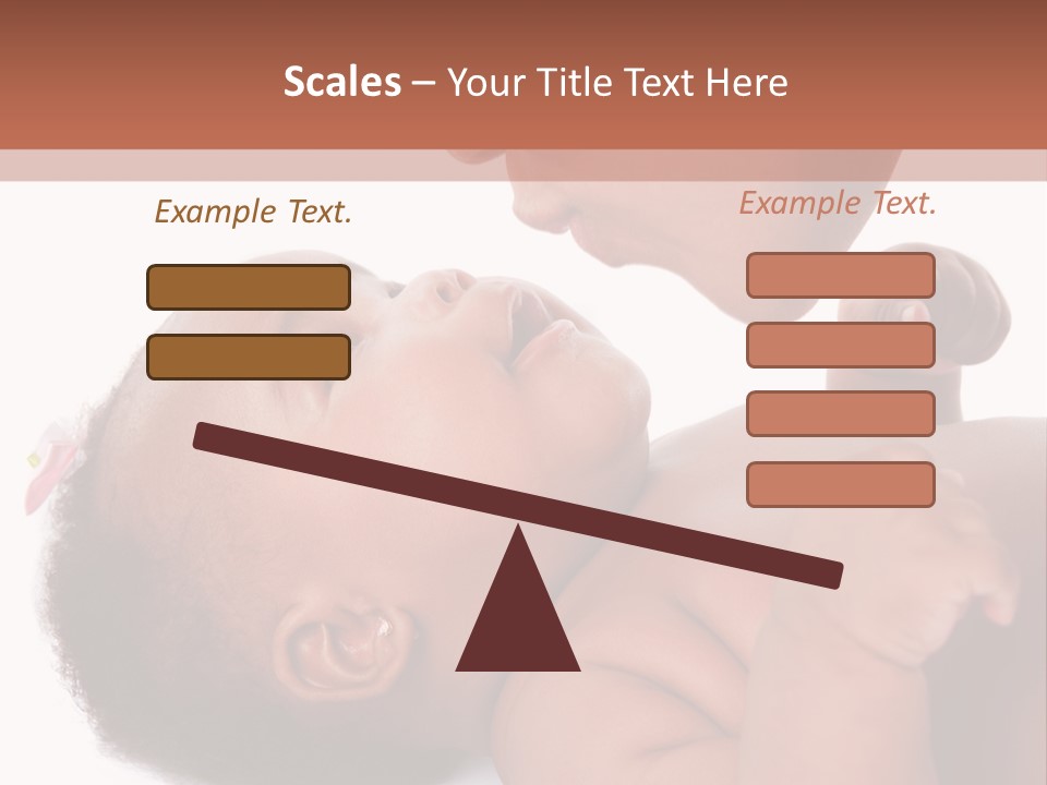 Mom With Baby PowerPoint Template