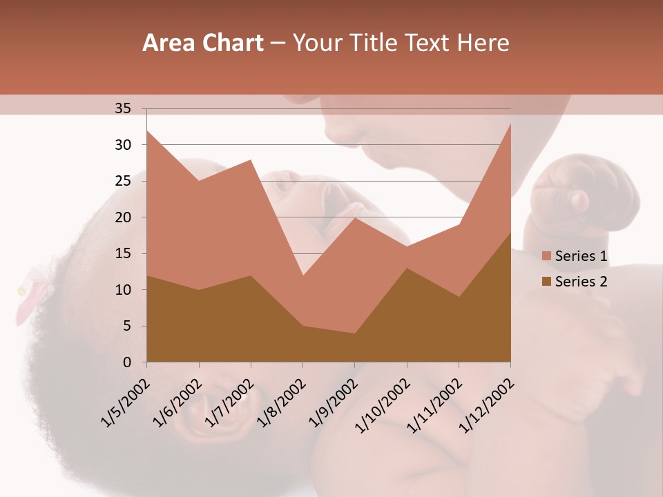 Mom With Baby PowerPoint Template