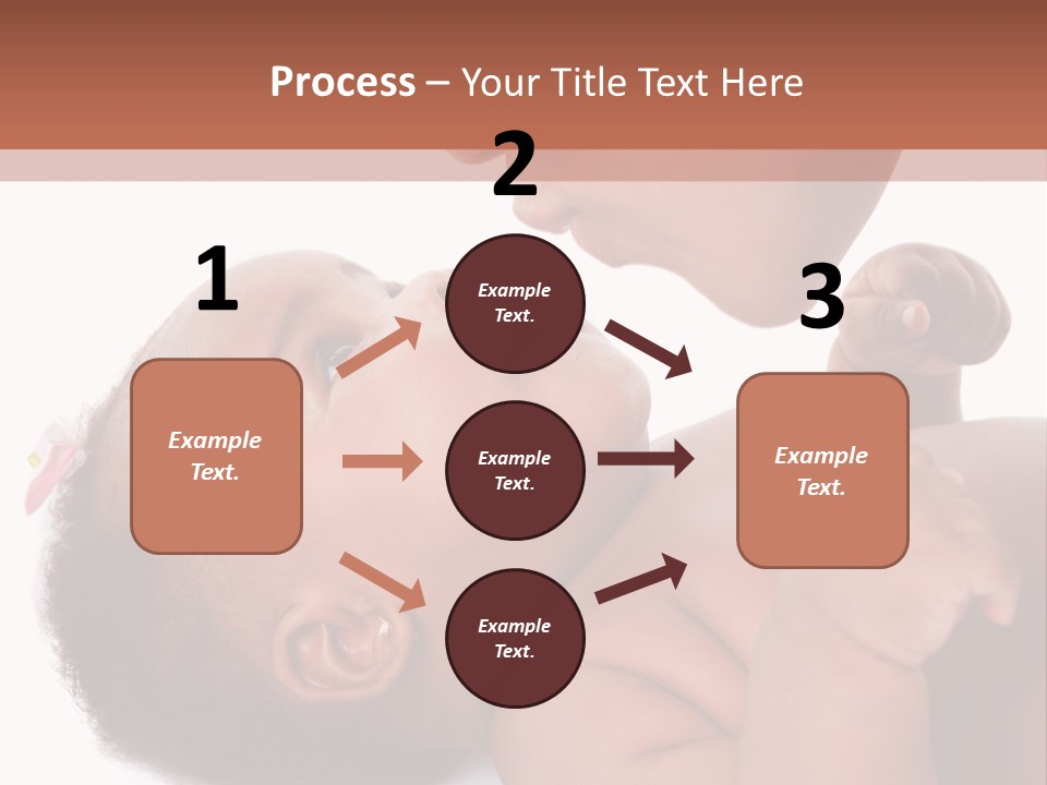 Mom With Baby PowerPoint Template