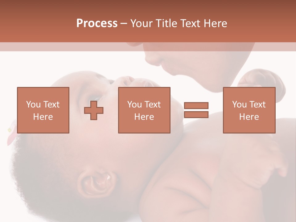 Mom With Baby PowerPoint Template