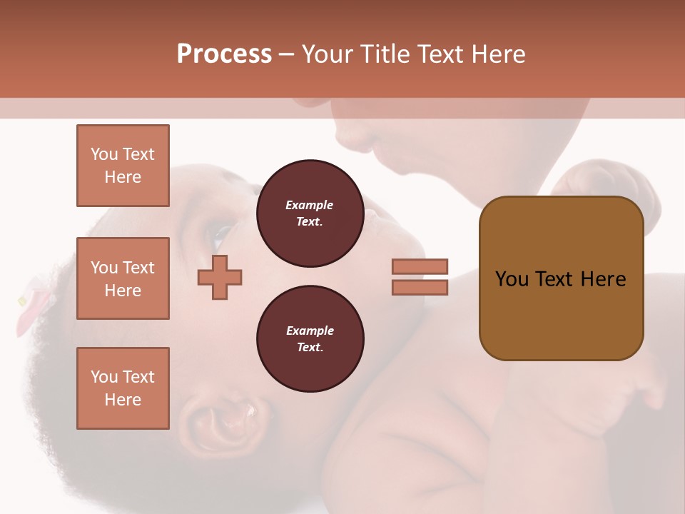 Mom With Baby PowerPoint Template