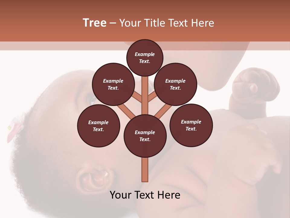 Mom With Baby PowerPoint Template