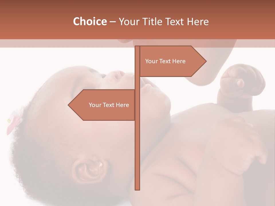 Mom With Baby PowerPoint Template