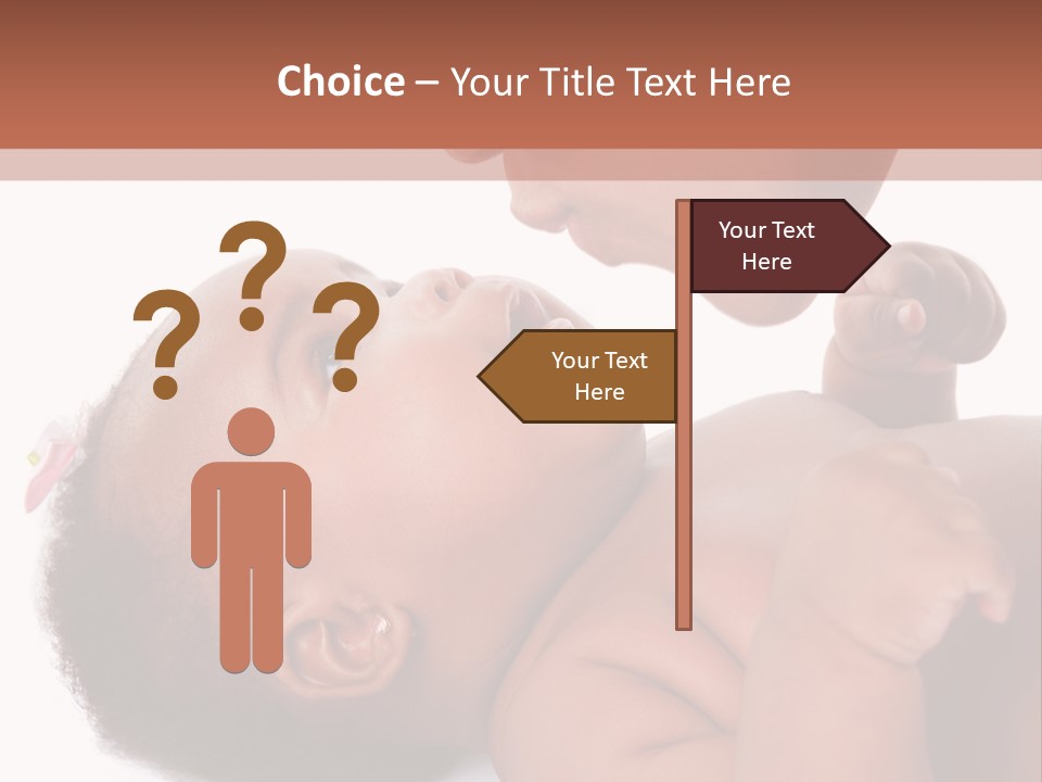 Mom With Baby PowerPoint Template