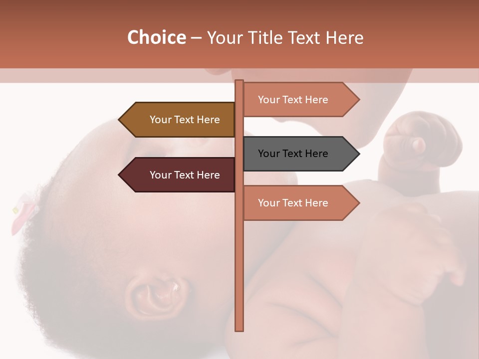 Mom With Baby PowerPoint Template