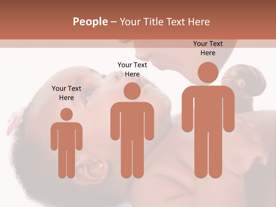 Mom With Baby PowerPoint Template