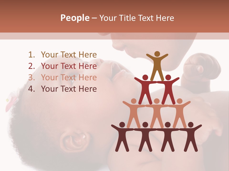 Mom With Baby PowerPoint Template