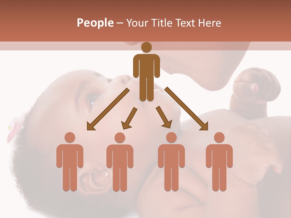 Mom With Baby PowerPoint Template
