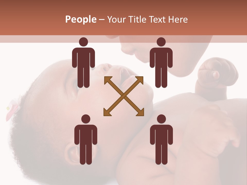 Mom With Baby PowerPoint Template