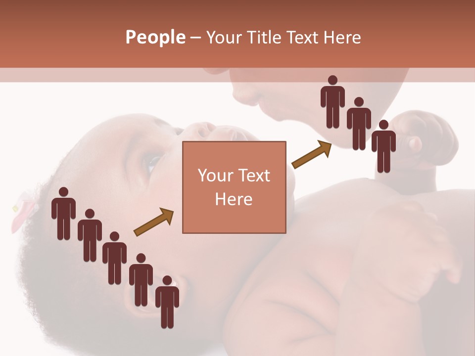 Mom With Baby PowerPoint Template