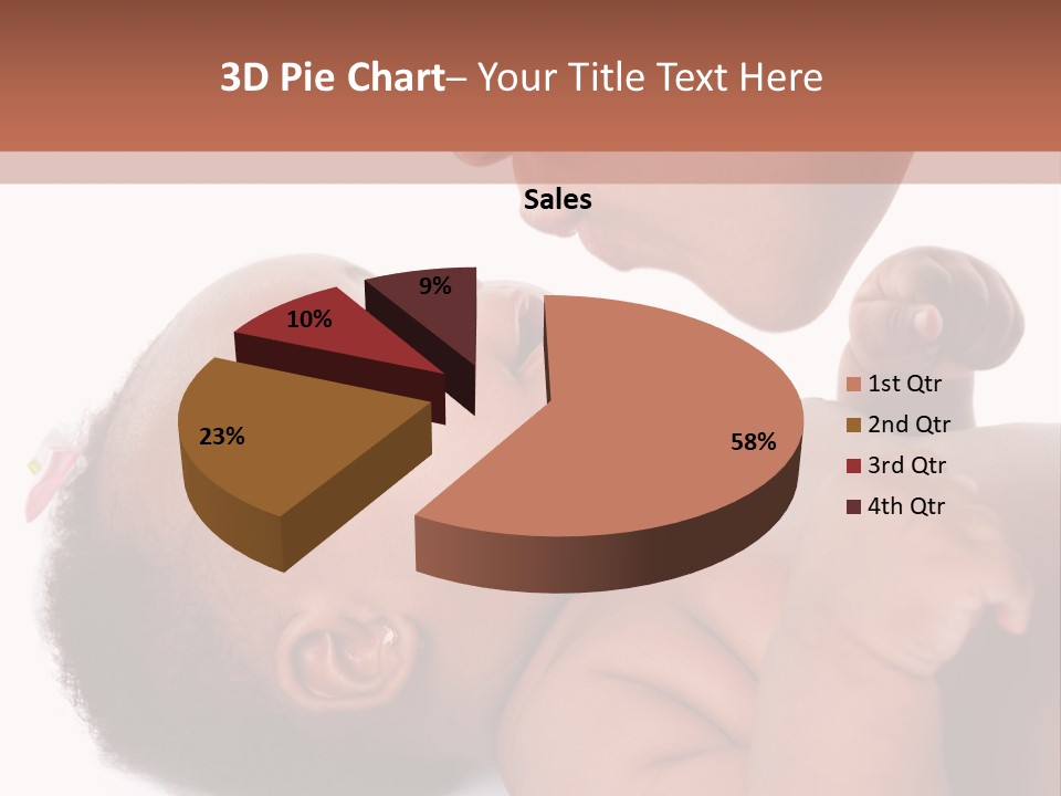 Mom With Baby PowerPoint Template