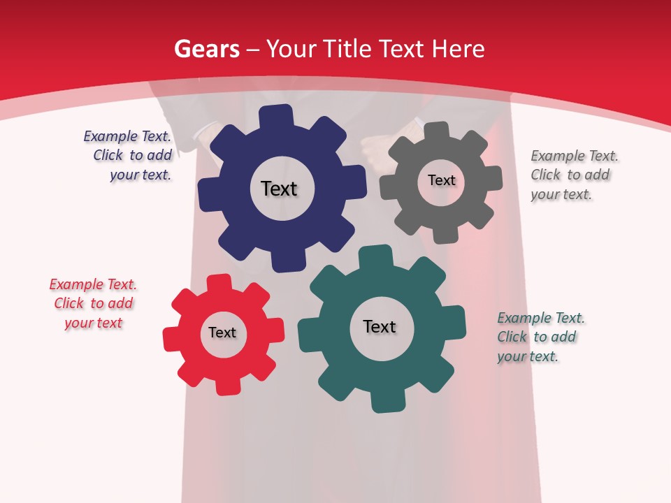 Office Superman PowerPoint Template