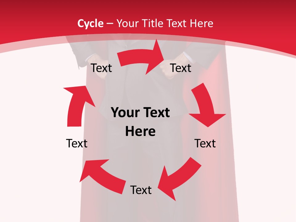 Office Superman PowerPoint Template